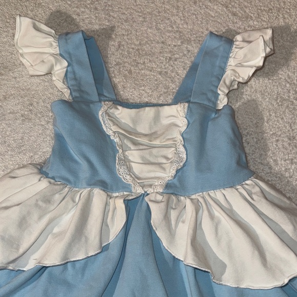 EUC Only Little Once Cinderella inspired cotton twirl dress size 2 Disney - Picture 4 of 7